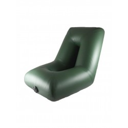 Кресло надувное для ПВХ лодок, цвет зеленый